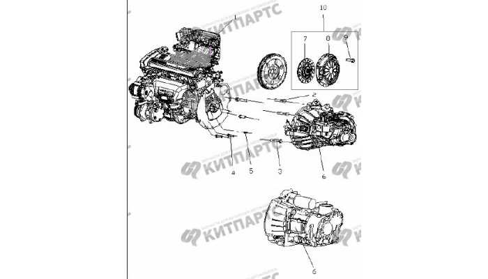 Двигатель MR479QA в сборе Geely